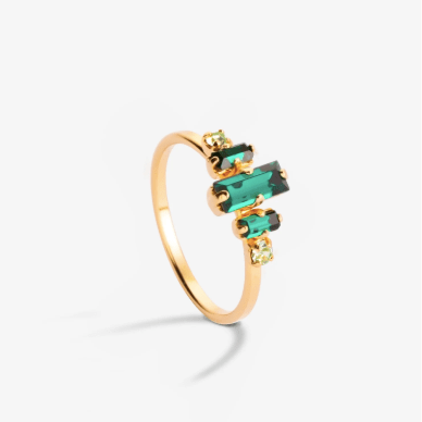 Bague Salomon Vert - April Please - Boutique We Are ParisApril Please