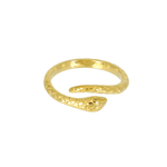 Bague Snake en acier inoxydable doré - Boutique We Are ParisLes Cléias Acier Inoxydable