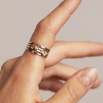Bague Tristan Champagne - Boutique We Are ParisApril Please