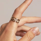 Bague Tristan Champagne - Boutique We Are ParisApril Please