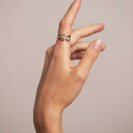 Bague Tristan Champagne - Boutique We Are ParisApril Please