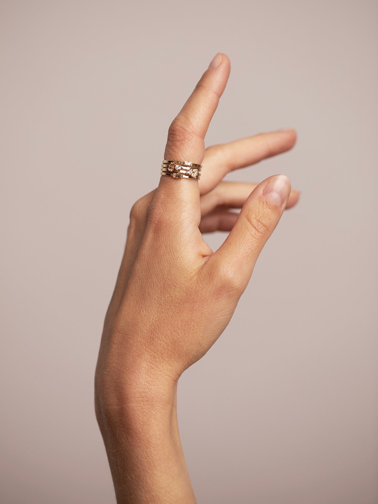 Bague Tristan Champagne - Boutique We Are ParisApril Please