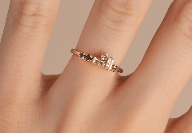 Bague Ulysse Champagne - April Please - Boutique We Are ParisApril Please