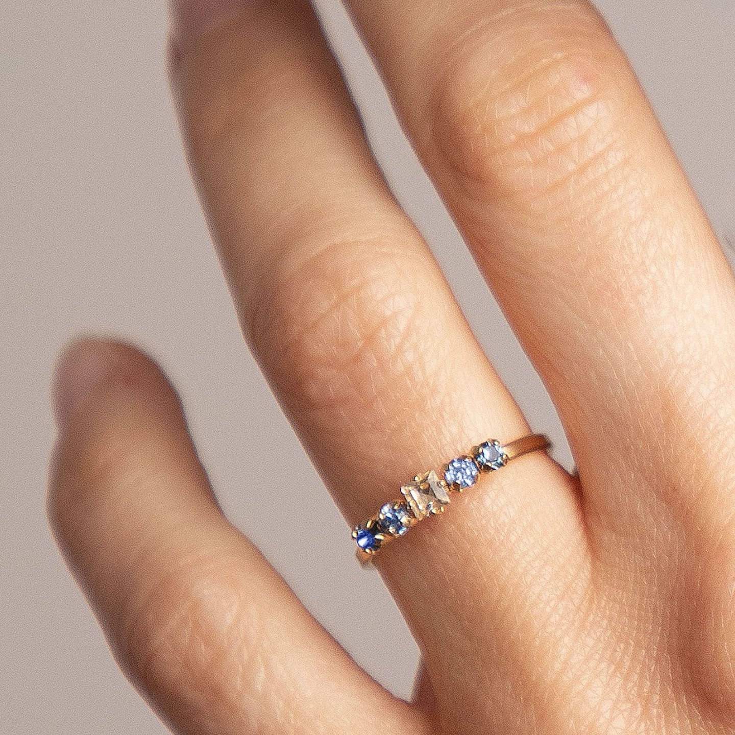 Bague Vincent Bleu - Boutique We Are ParisApril Please