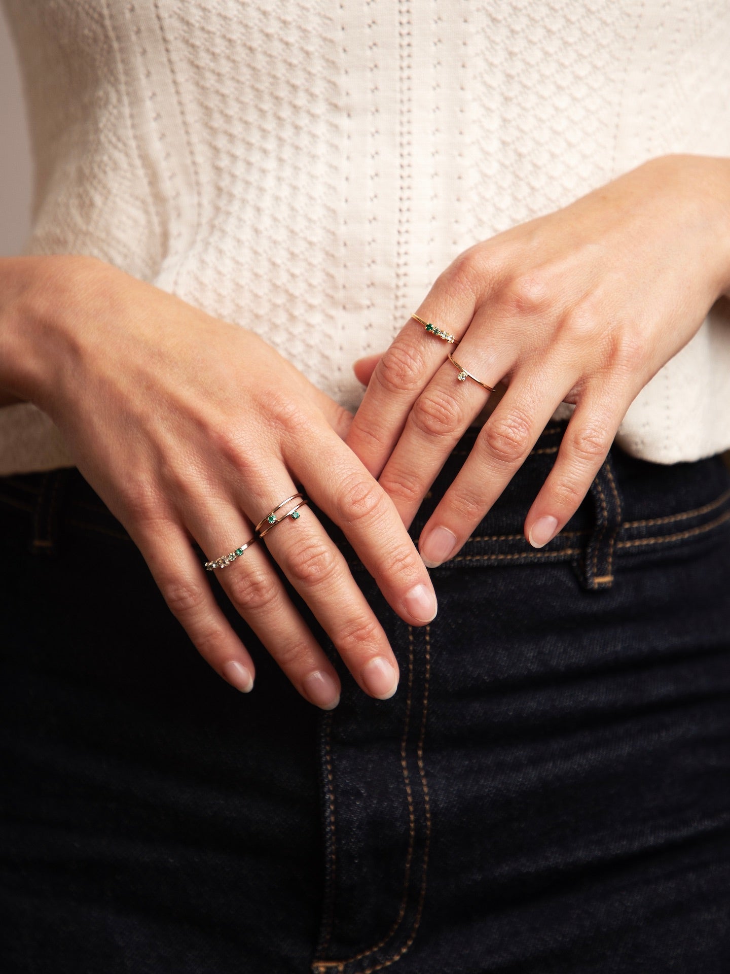 Bague Vincent Vert - Boutique We Are ParisApril Please
