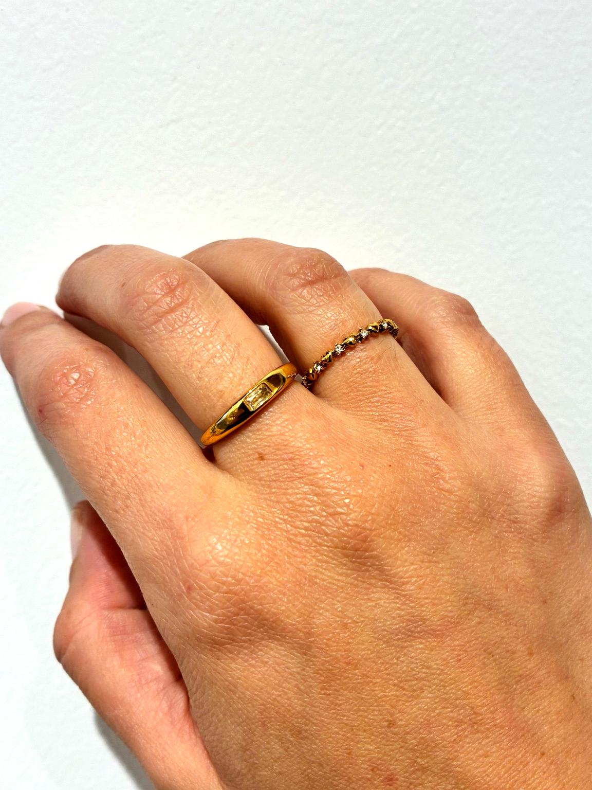Bague Zina - Boutique We Are ParisLes Cléias Acier Inoxydable