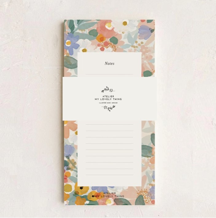 Bloc - notes floral - Boutique We Are ParisMy Lovely Thing