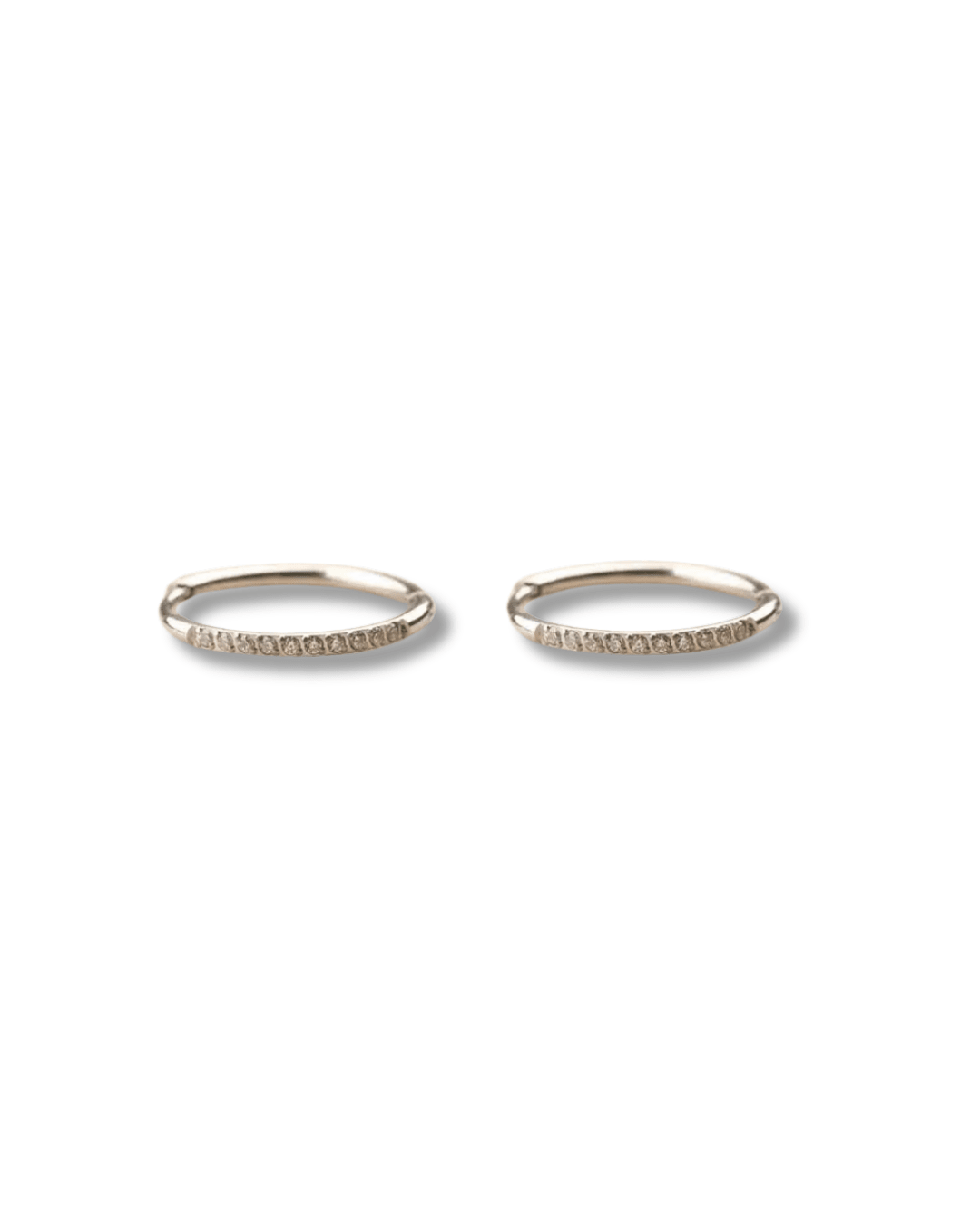 Boucle d'oreilles Opaline Argent - 3 tailles disponibles - Boutique We Are ParisLes Cléias Acier Inoxydable