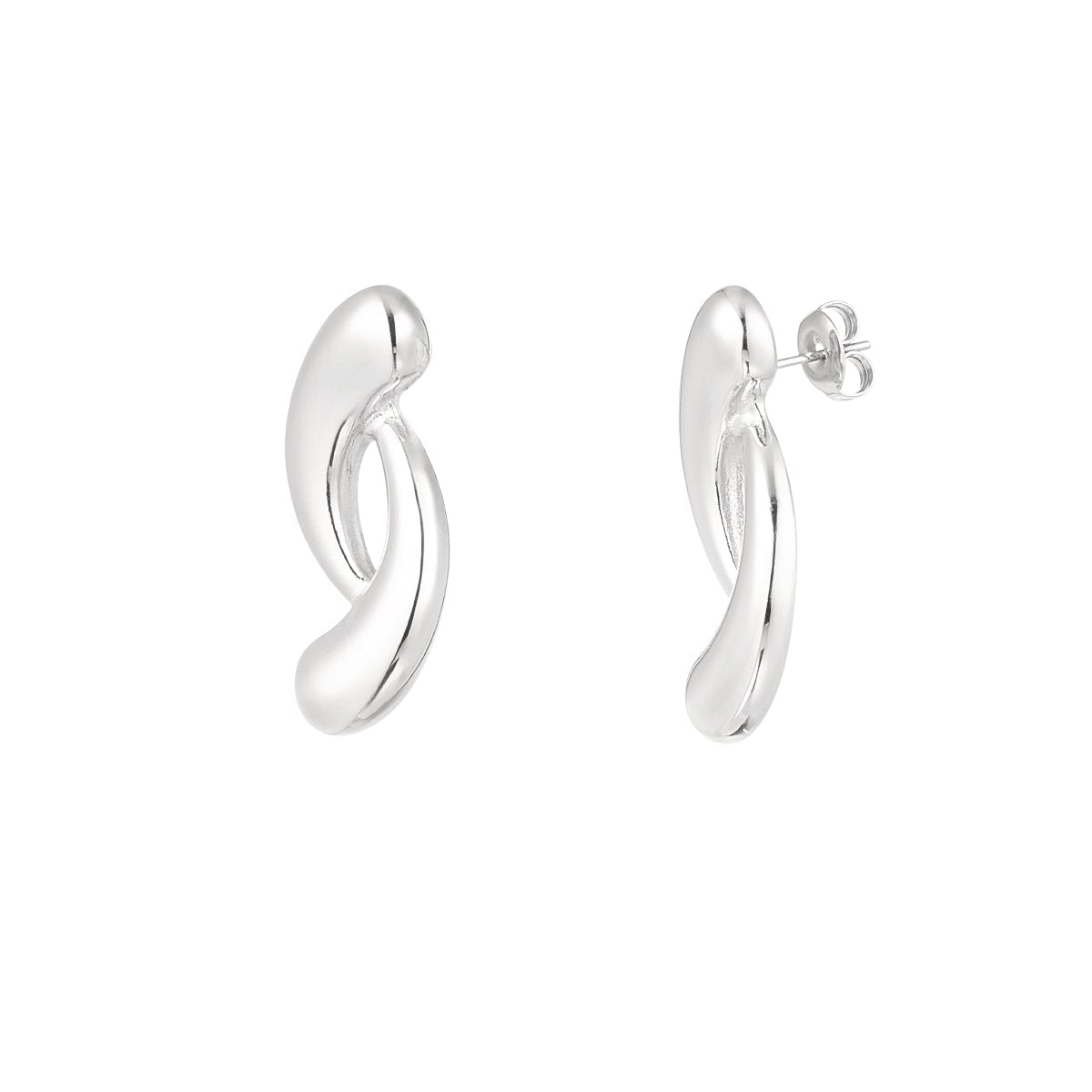 Boucles d'oreilles acier inoxydable doré ou argenté Stella - Boutique We Are ParisLes Cléias Acier Inoxydable