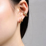 Boucles d'oreilles Almi - plaqué or - Boutique We Are Paris