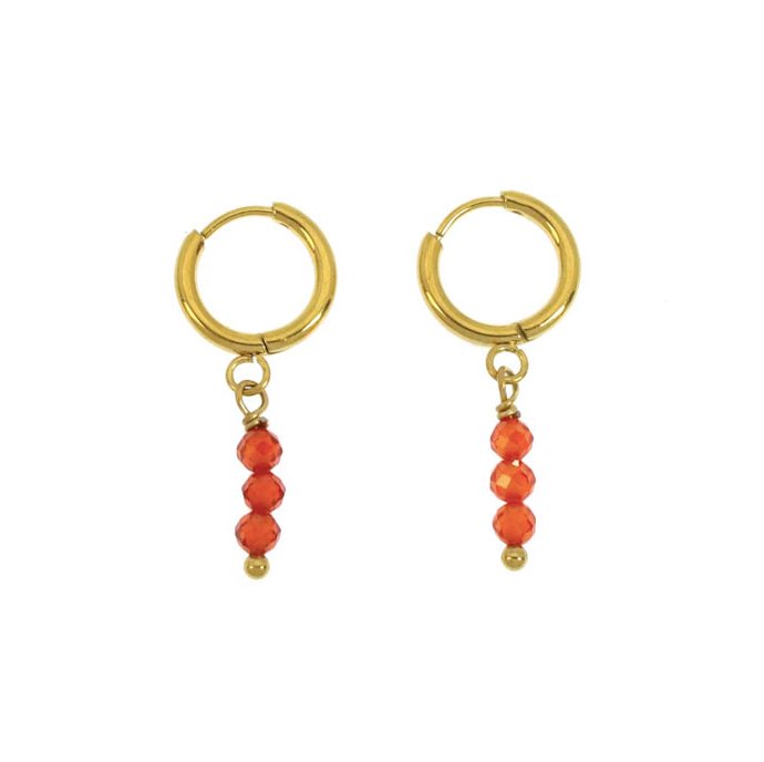 Boucles d'oreilles Bibi 5 couleurs disponibles - acier inoxydable - Boutique We Are Paris