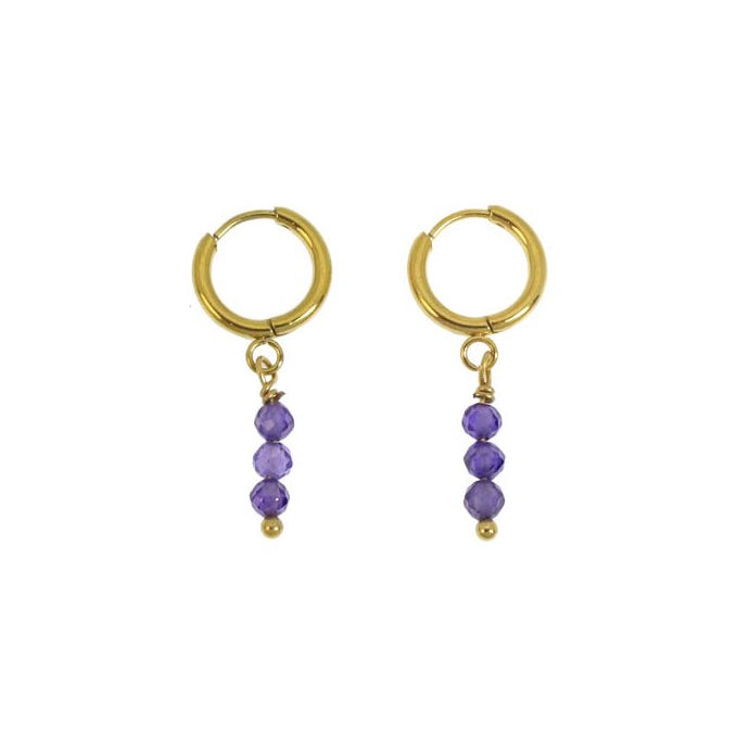 Boucles d'oreilles Bibi 5 couleurs disponibles - acier inoxydable - Boutique We Are Paris