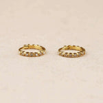Boucles d'oreilles Birma Blanc - Boutique We Are ParisLes Cléias Acier Inoxydable