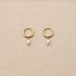 Boucles d'oreilles Blanche - Boutique We Are ParisLes Cléias Acier Inoxydable