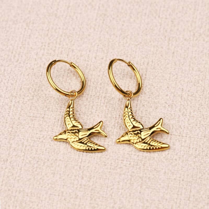 Boucles d'oreilles Céleste - Boutique We Are ParisLes Cléias Acier Inoxydable