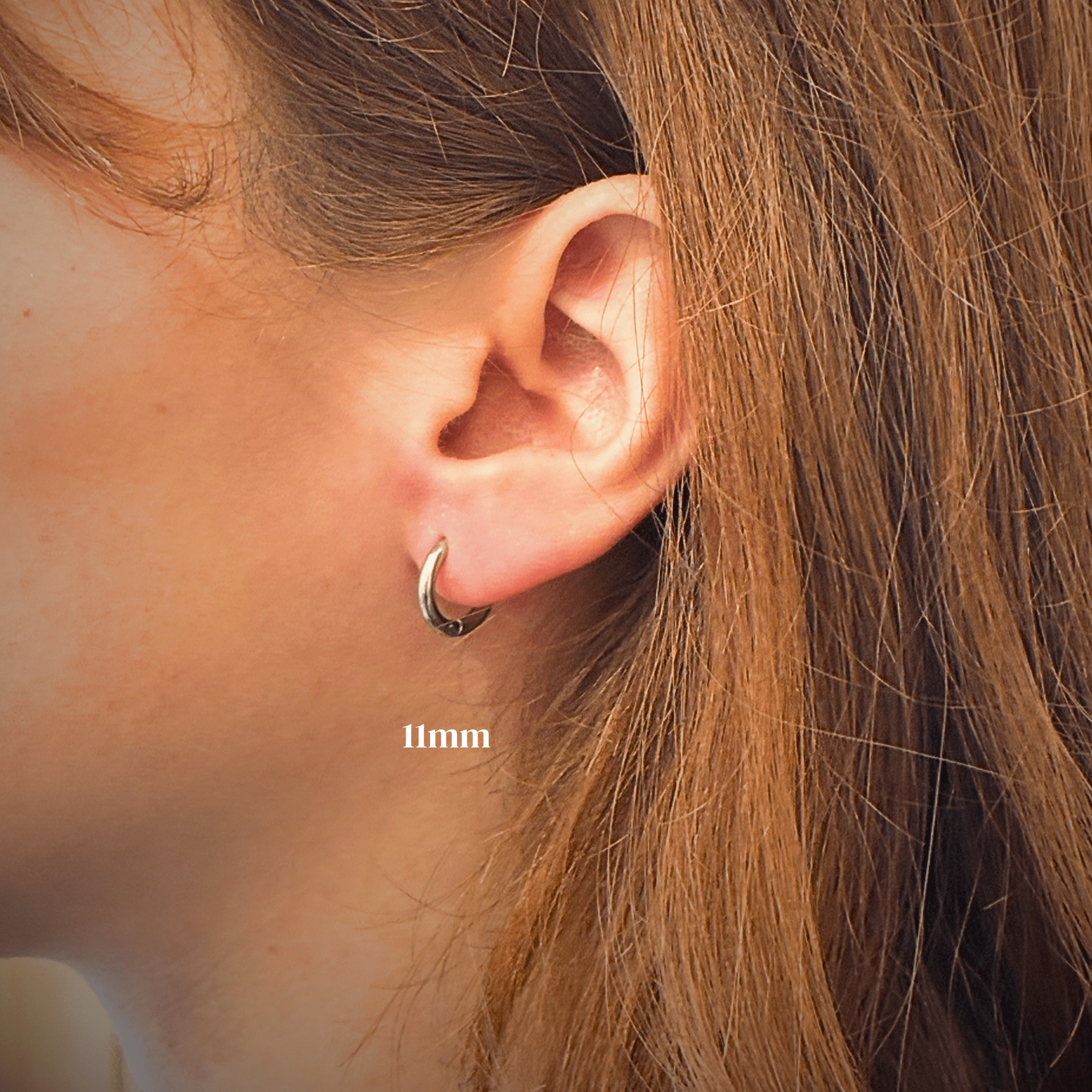 Boucles d’oreilles Cercle Argenté - 4 tailles disponibles - Boutique We Are ParisLes Cléias Acier Inoxydable