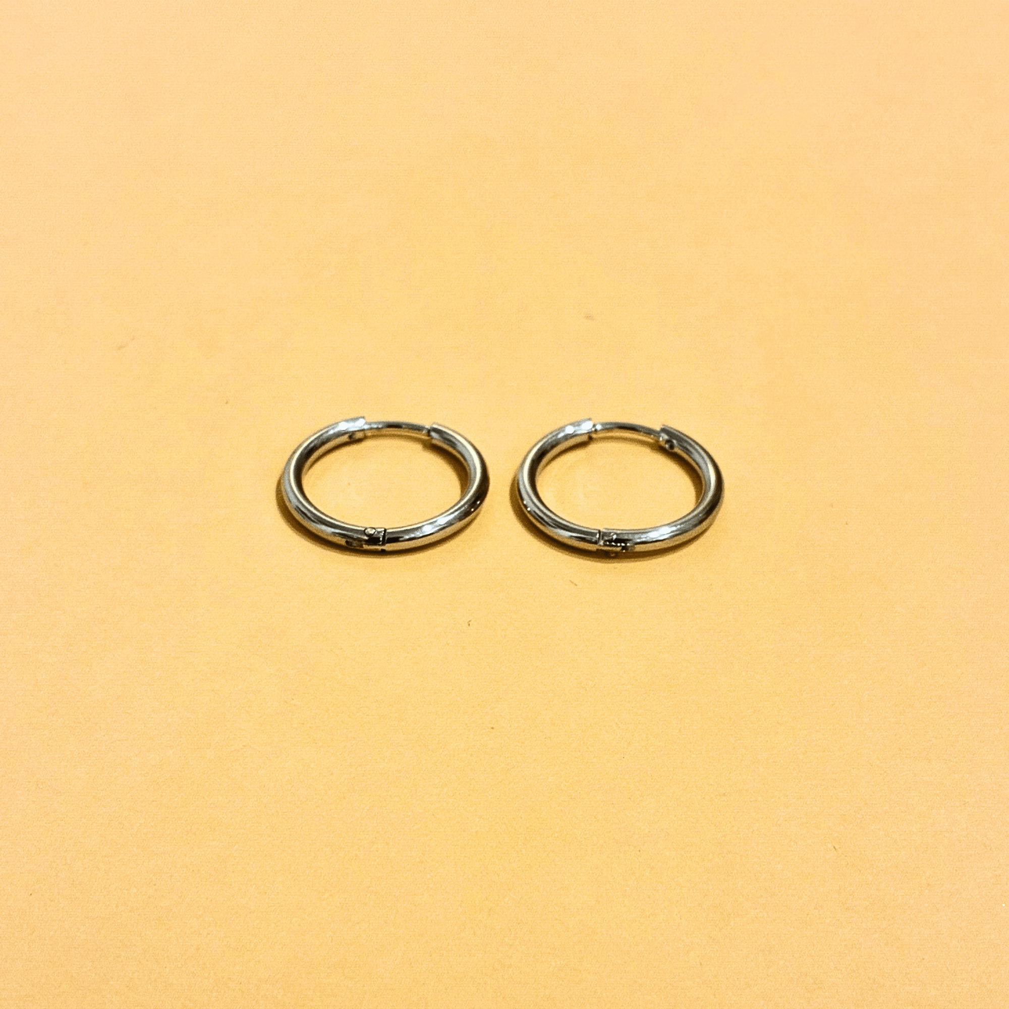 Boucles d’oreilles Cercle Argenté - 4 tailles disponibles - Boutique We Are ParisLes Cléias Acier Inoxydable