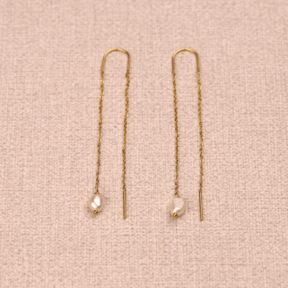 Boucles d'oreilles Cloé - Boutique We Are ParisLes Cléias Acier Inoxydable