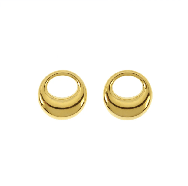 Boucles d'oreilles Eliott - acier inoxydable doré - Boutique We Are ParisLes Cléias Acier Inoxydable