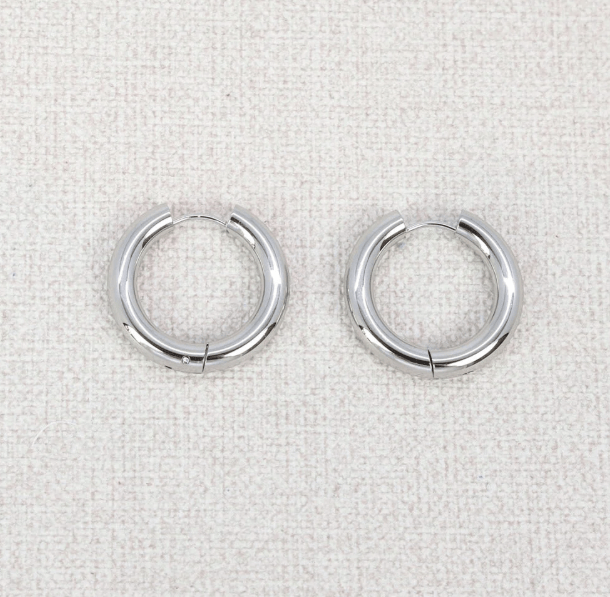 Boucles d'oreilles en acier inoxydable Terrence - Boutique We Are ParisLes Cléias Acier Inoxydable