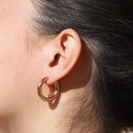 Boucles d'oreilles en acier inoxydable Terrence - Boutique We Are ParisLes Cléias Acier Inoxydable