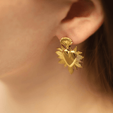 Boucles d’oreilles Ex Voto L – Les Cleias - Boutique We Are ParisLes Cléias Acier Inoxydable