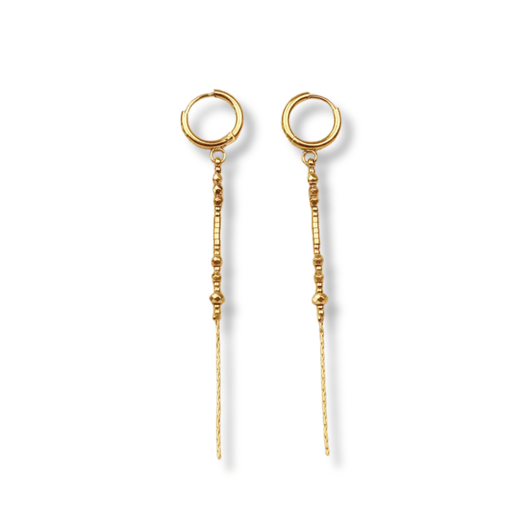 Boucles d'oreilles Flore - Boutique We Are ParisLes Cléias Acier Inoxydable