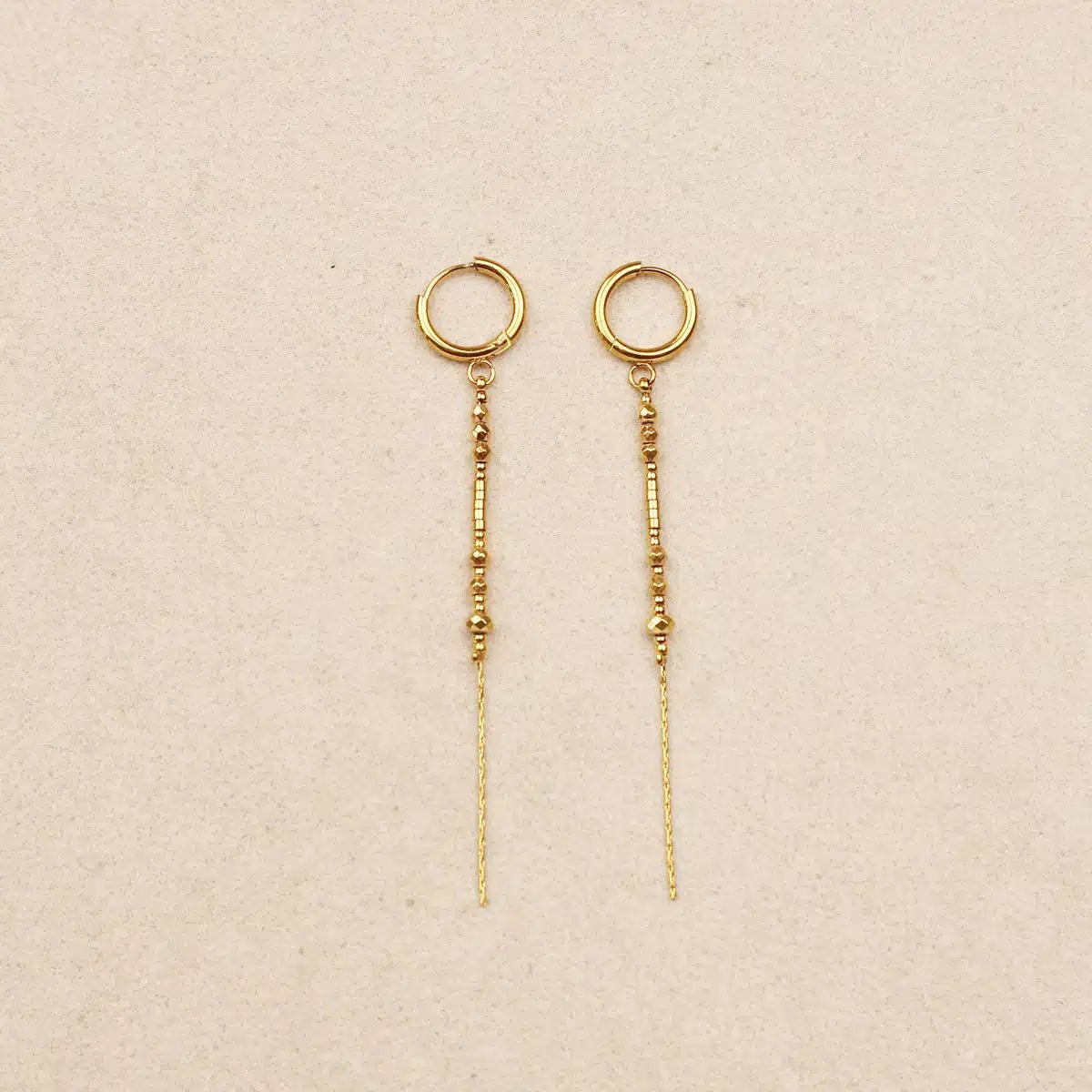 Boucles d'oreilles Flore - Boutique We Are ParisLes Cléias Acier Inoxydable