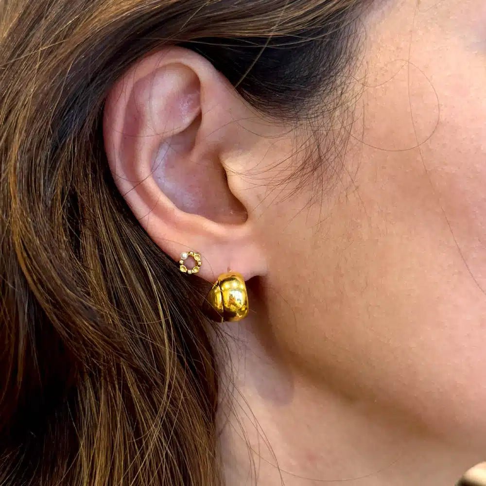 Boucles d'oreilles Florence - Boutique We Are ParisLes Cléias Acier Inoxydable