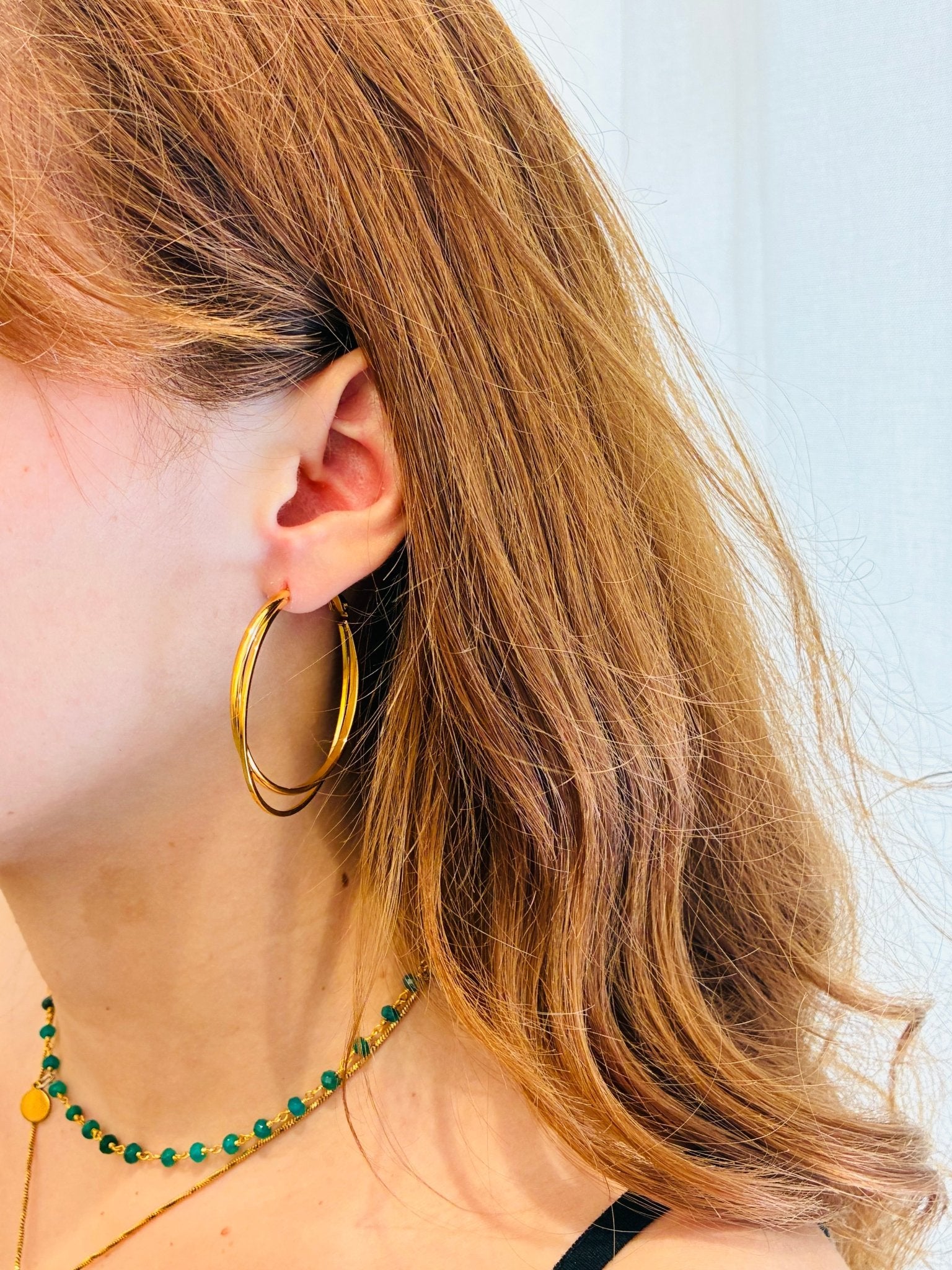 BOUCLES D'OREILLES GABRIELLE - Boutique We Are ParisLes Cléias Acier Inoxydable
