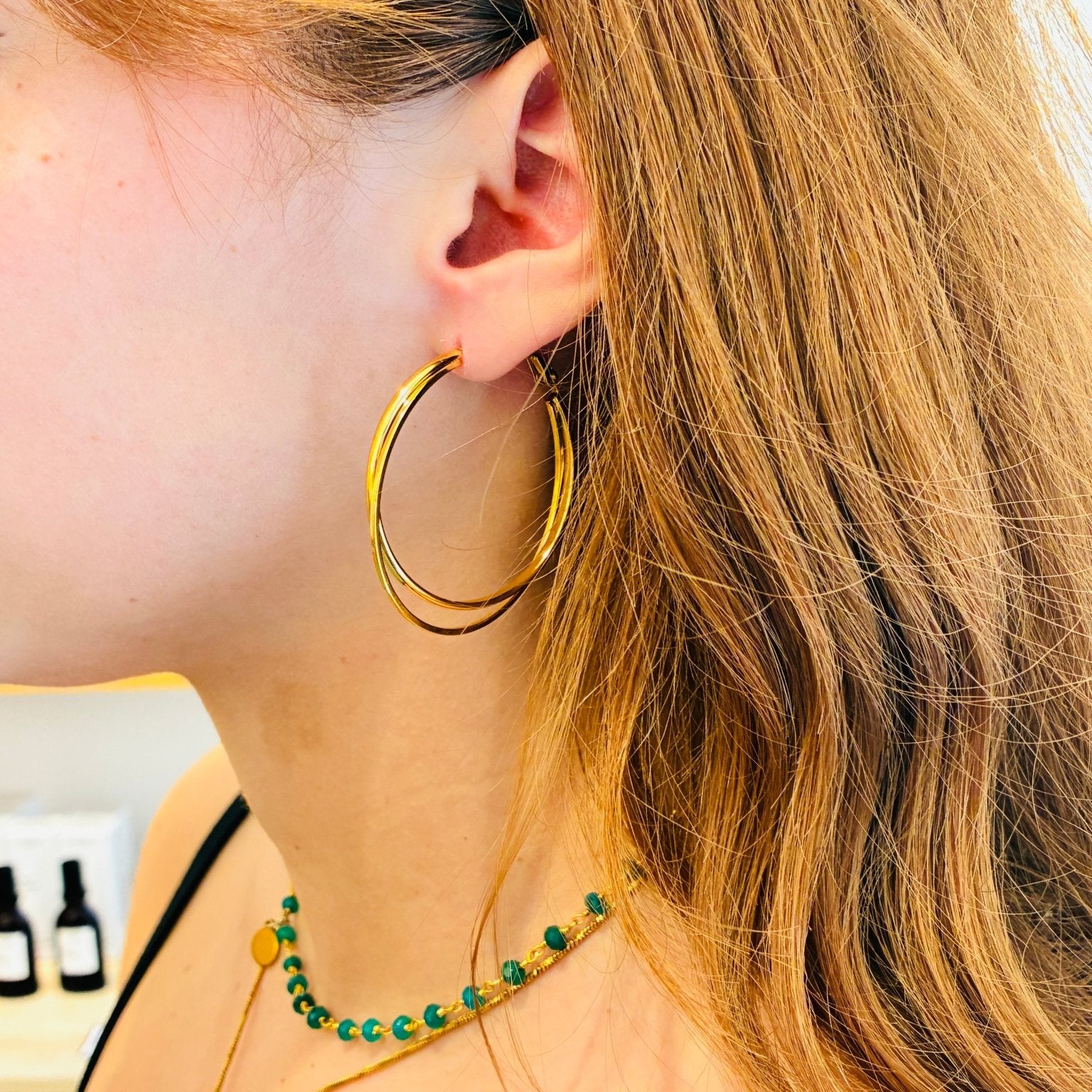 BOUCLES D'OREILLES GABRIELLE - Boutique We Are ParisLes Cléias Acier Inoxydable