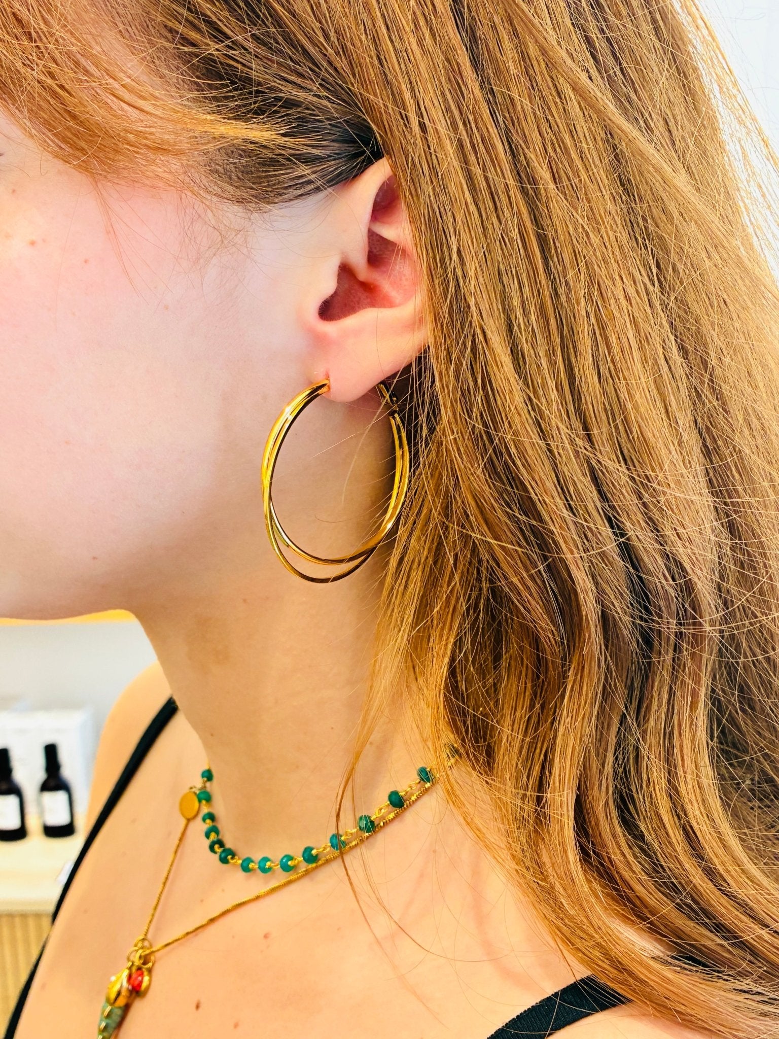 BOUCLES D'OREILLES GABRIELLE - Boutique We Are ParisLes Cléias Acier Inoxydable