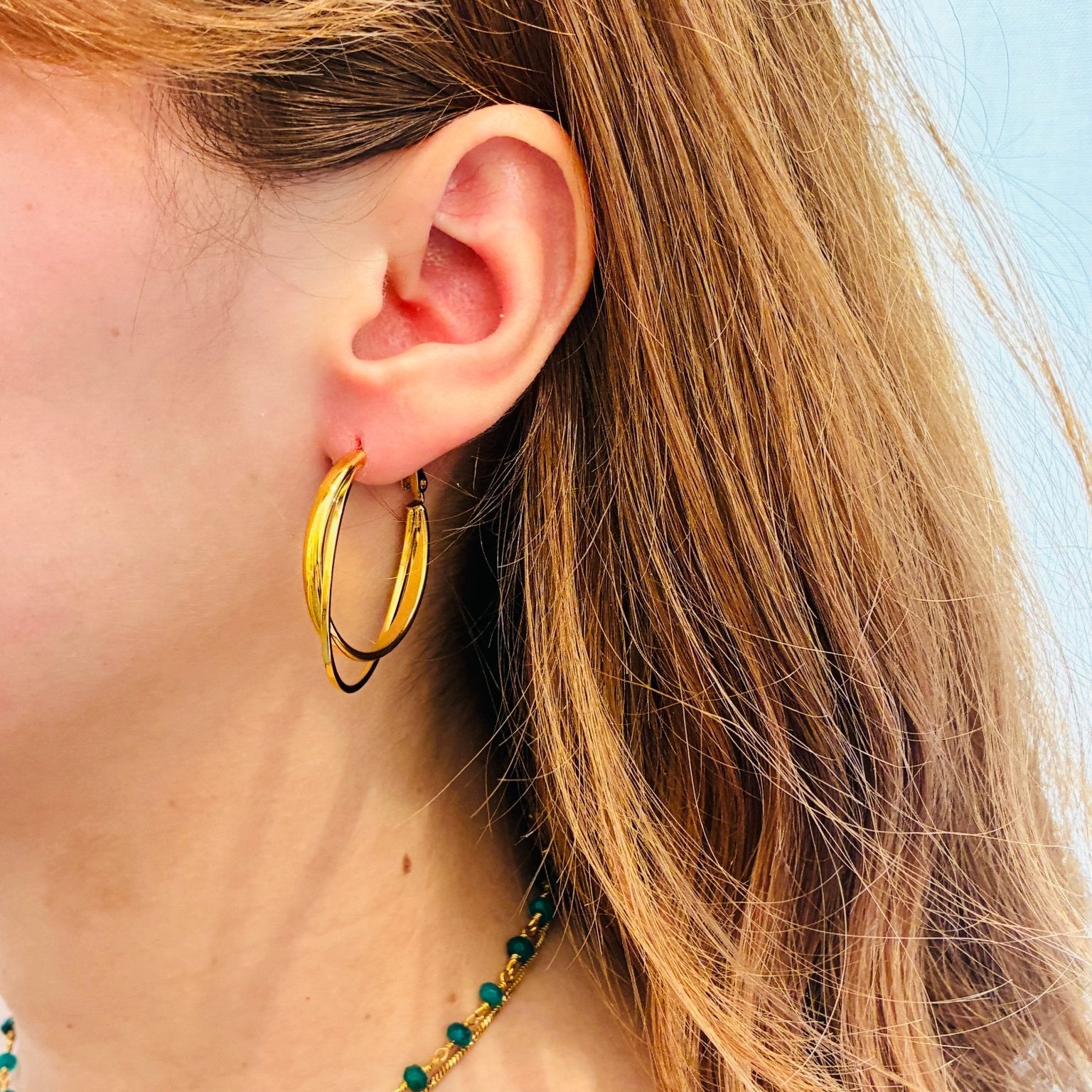 BOUCLES D'OREILLES GISELLE - Boutique We Are ParisLes Cléias Acier Inoxydable