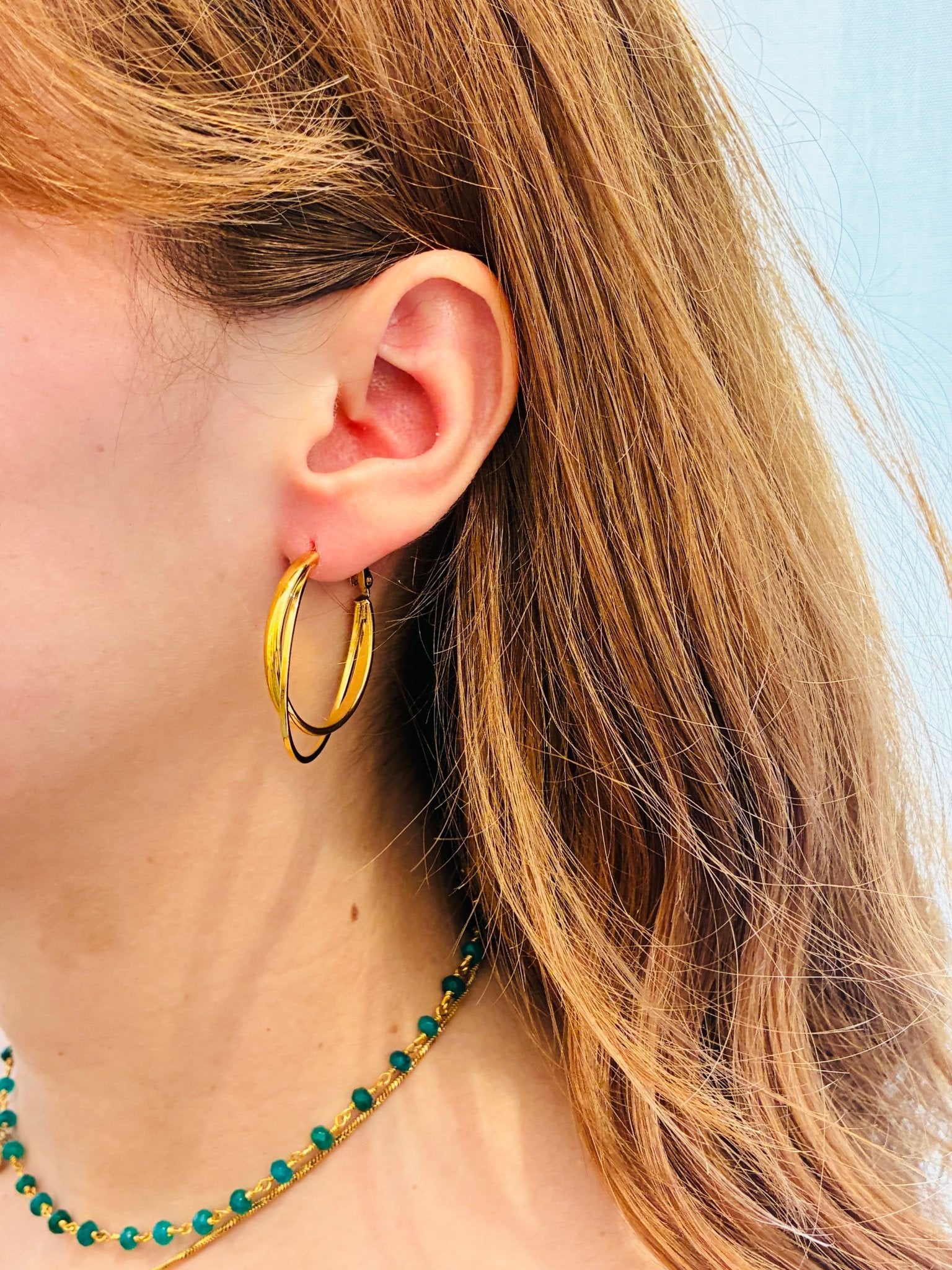 BOUCLES D'OREILLES GISELLE - Boutique We Are ParisLes Cléias Acier Inoxydable