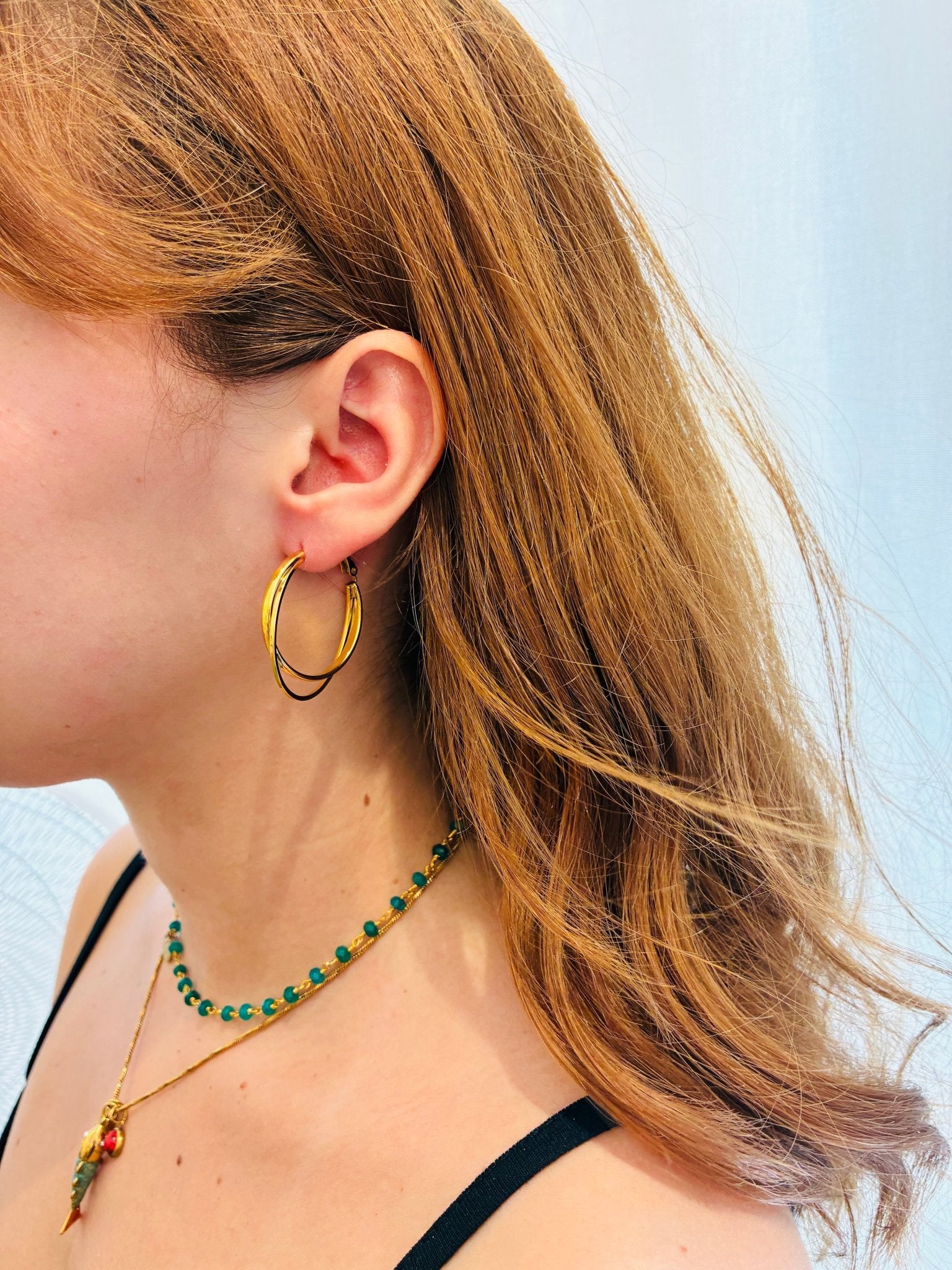 BOUCLES D'OREILLES GISELLE - Boutique We Are ParisLes Cléias Acier Inoxydable