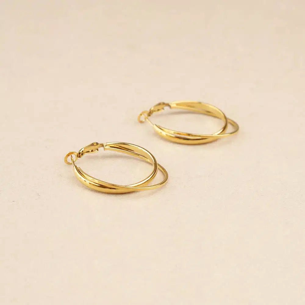 BOUCLES D'OREILLES GISELLE - Boutique We Are ParisLes Cléias Acier Inoxydable