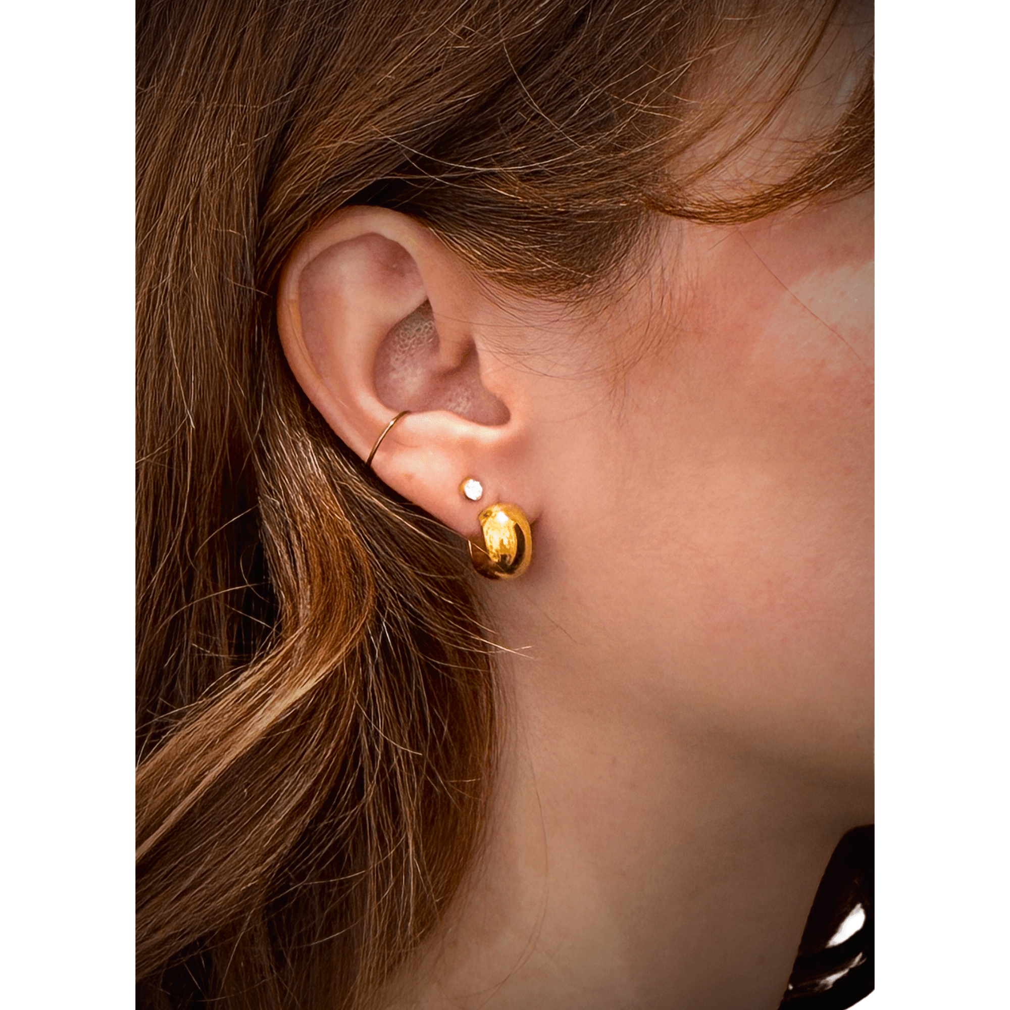 Boucles d’oreilles Halo - Boutique We Are ParisLes Cléias Acier Inoxydable