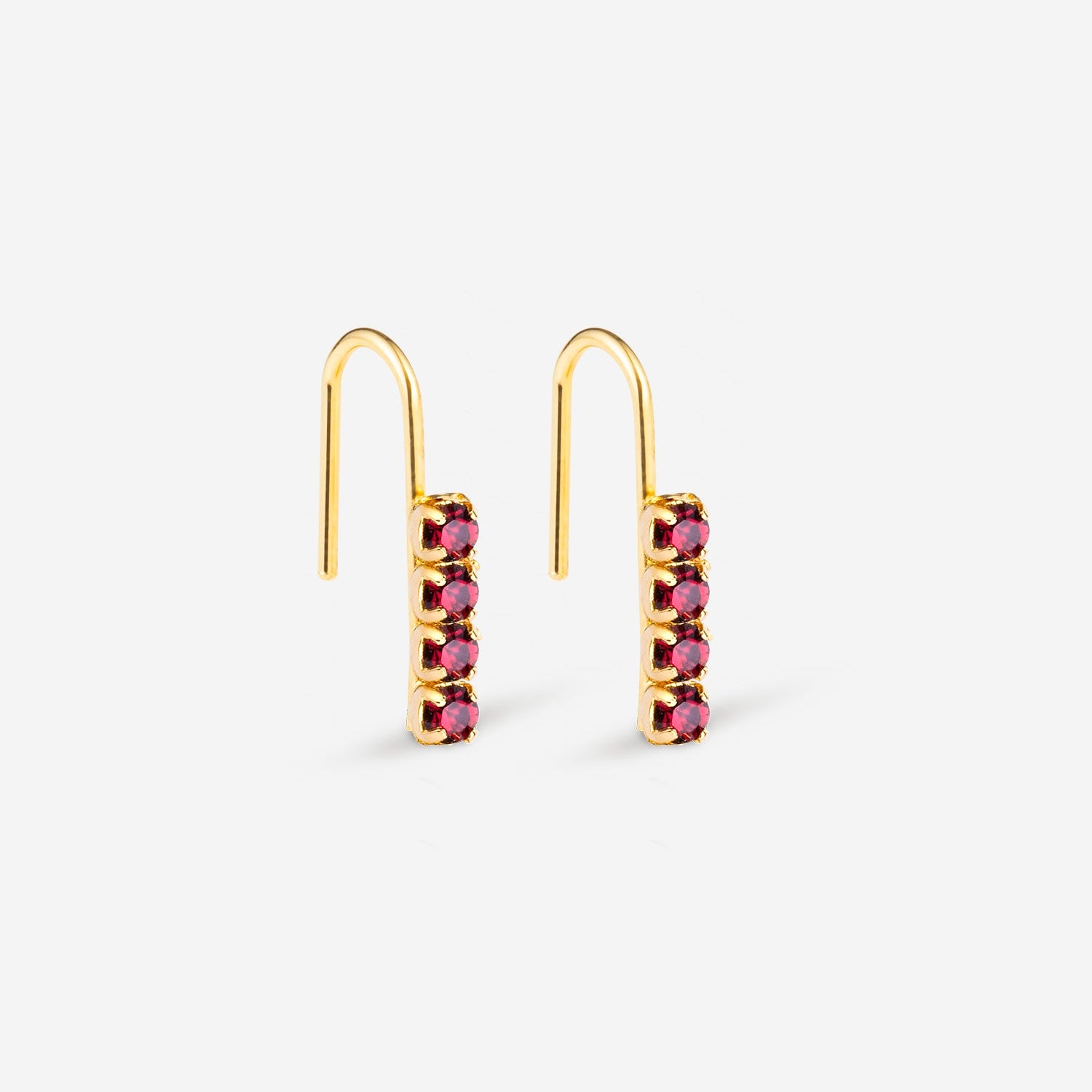 Boucles d'oreilles Hugo - couleur au choix. - Boutique We Are Paris