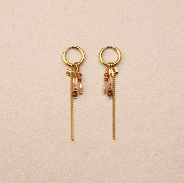 Boucles d'oreilles Lucia - Boutique We Are ParisLes Cléias Acier Inoxydable