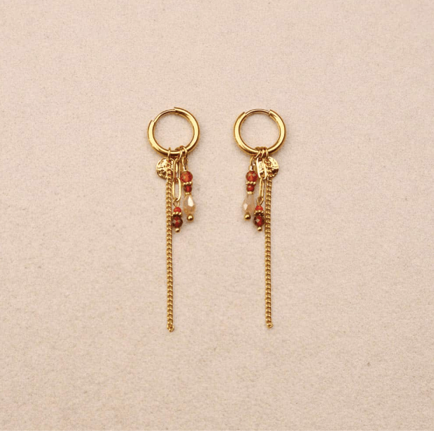 Boucles d'oreilles Lucia - Boutique We Are ParisLes Cléias Acier Inoxydable