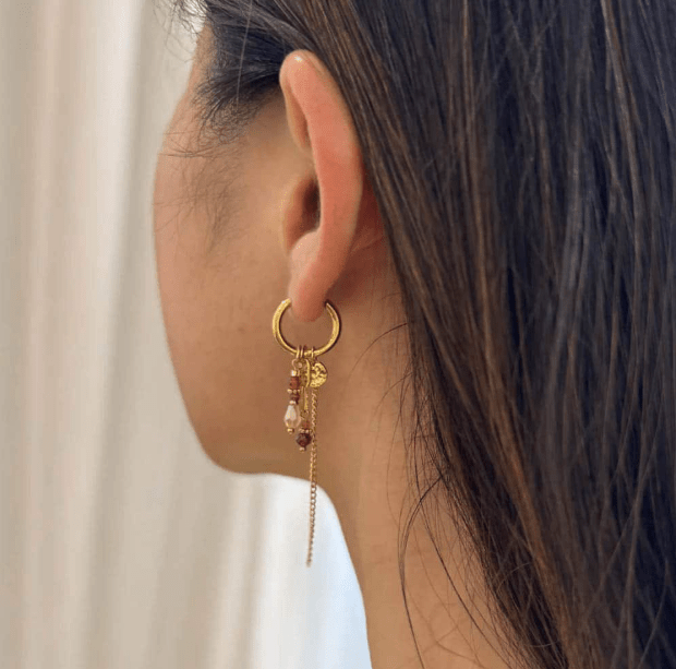 Boucles d'oreilles Lucia - Boutique We Are ParisLes Cléias Acier Inoxydable