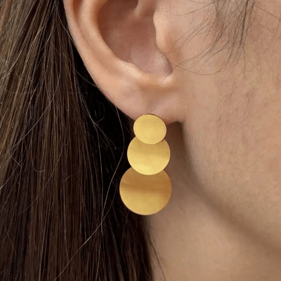 Boucles d’oreilles Luna - Boutique We Are ParisLes Cléias Acier Inoxydable