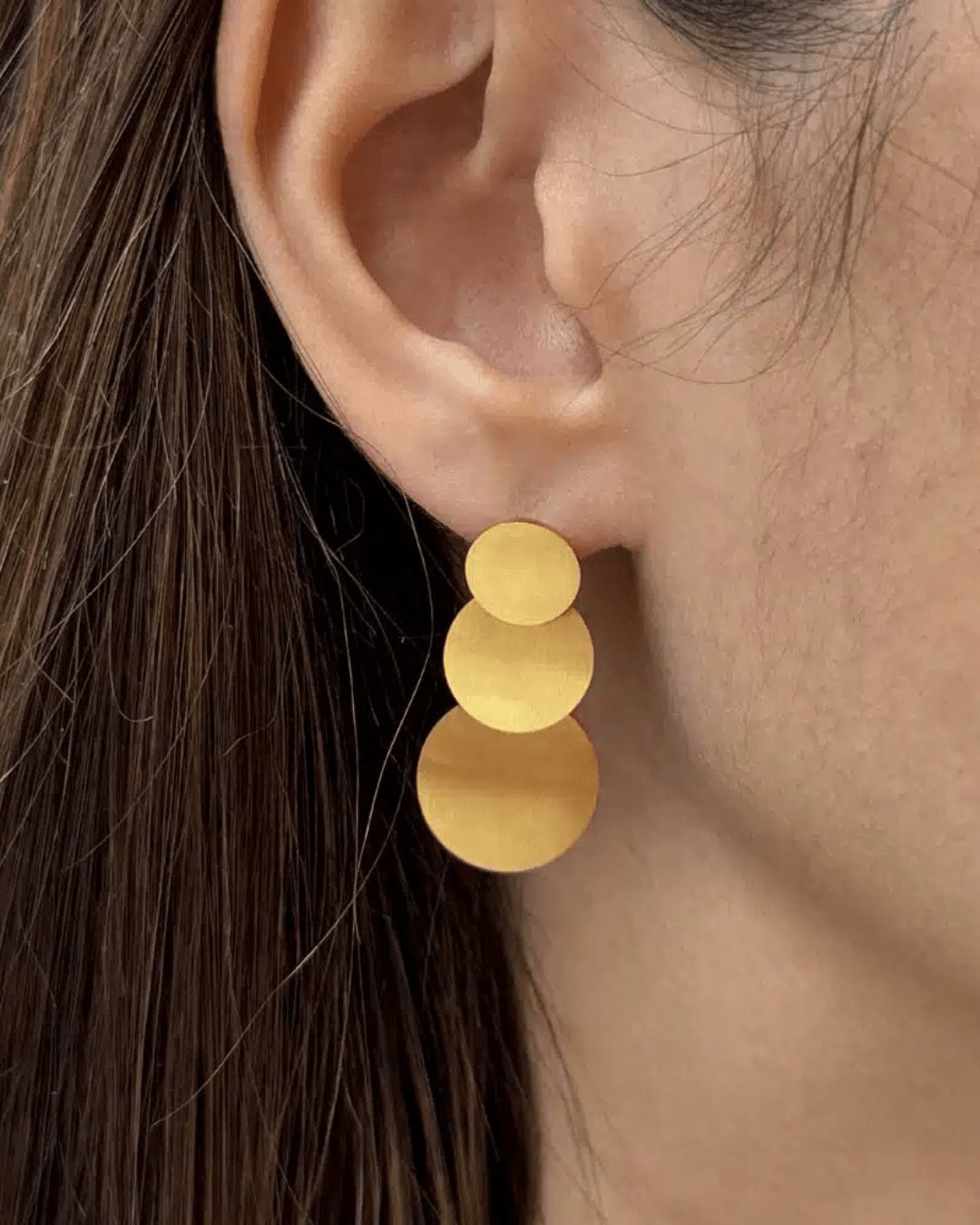 Boucles d’oreilles Luna - Boutique We Are ParisLes Cléias Acier Inoxydable