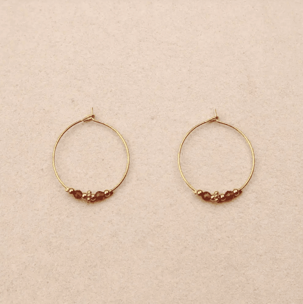 Boucles d’oreilles Mina - Boutique We Are ParisLes Cléias Acier Inoxydable