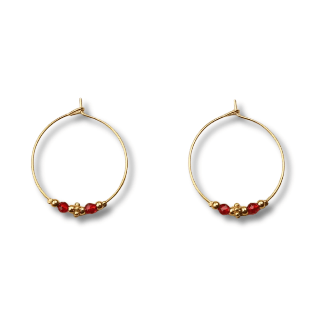 Boucles d’oreilles Mina - Boutique We Are ParisLes Cléias Acier Inoxydable