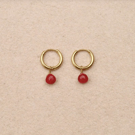 Boucles d'oreilles Mini Paula - Boutique We Are ParisLes Cléias Acier Inoxydable