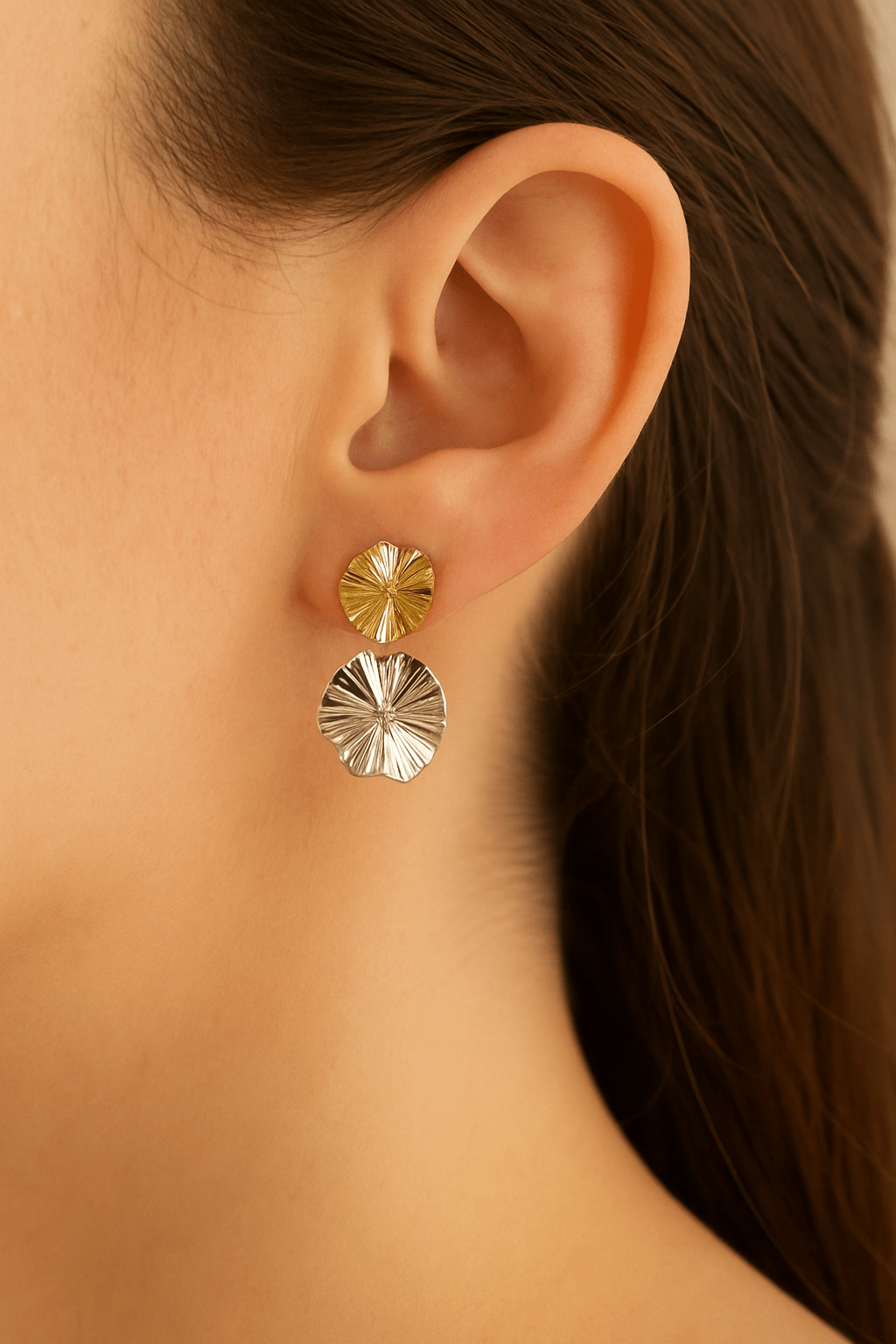 Boucles d’oreilles Nyméa - Boutique We Are ParisLes Cléias Acier Inoxydable