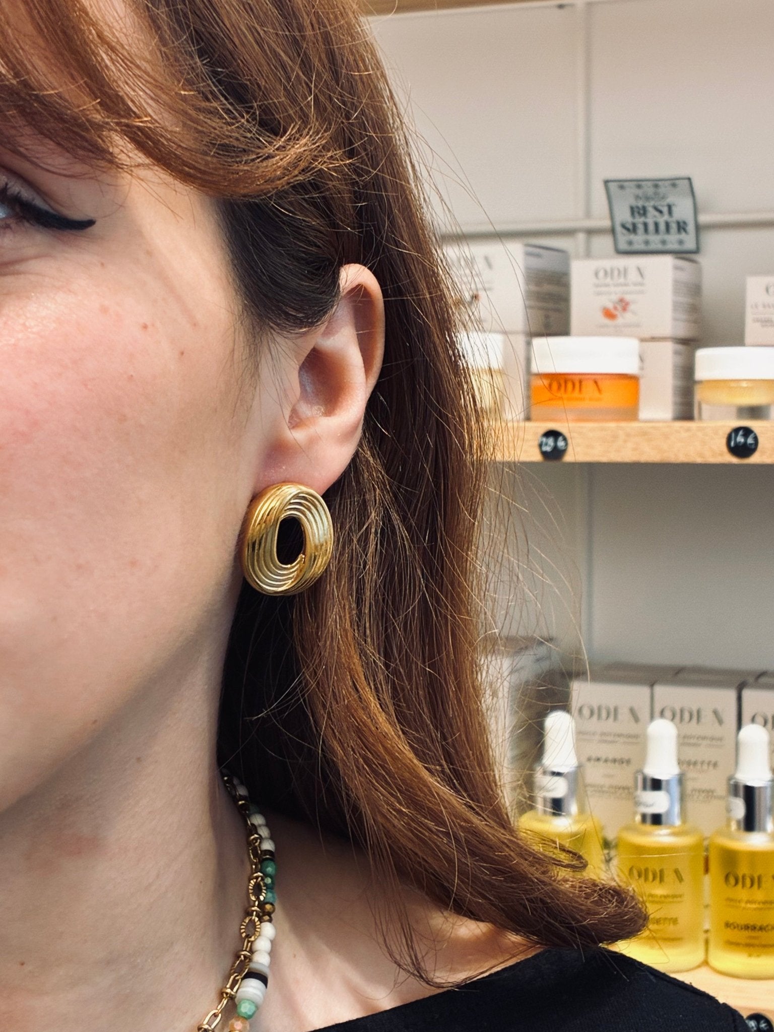 Boucles d'oreilles Olira - Boutique We Are ParisLes Cléias Acier Inoxydable