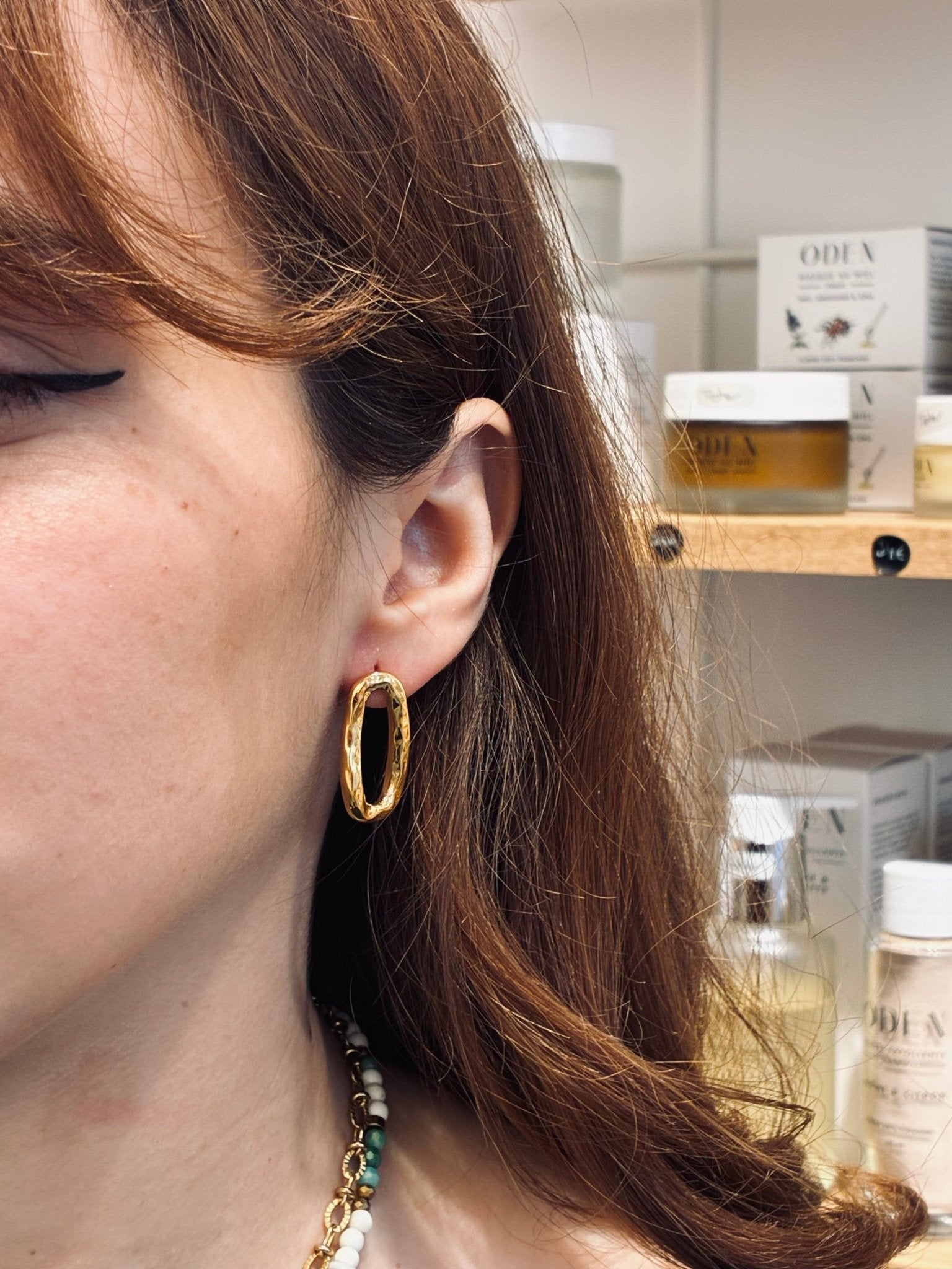 Boucles d’oreilles Ondea - Boutique We Are ParisLes Cléias Acier Inoxydable