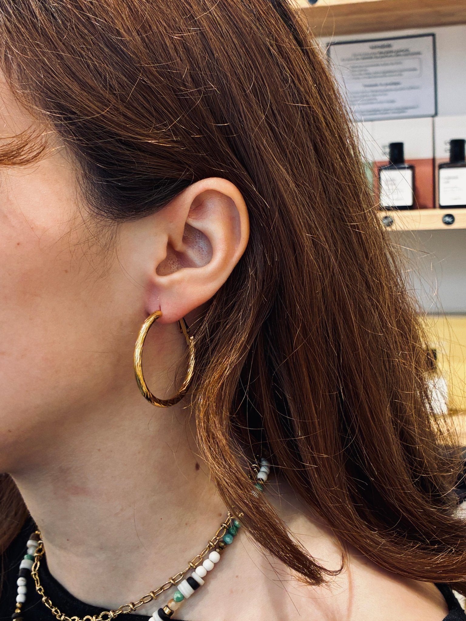 Boucles d’oreilles Orisna - Boutique We Are ParisLes Cléias Acier Inoxydable